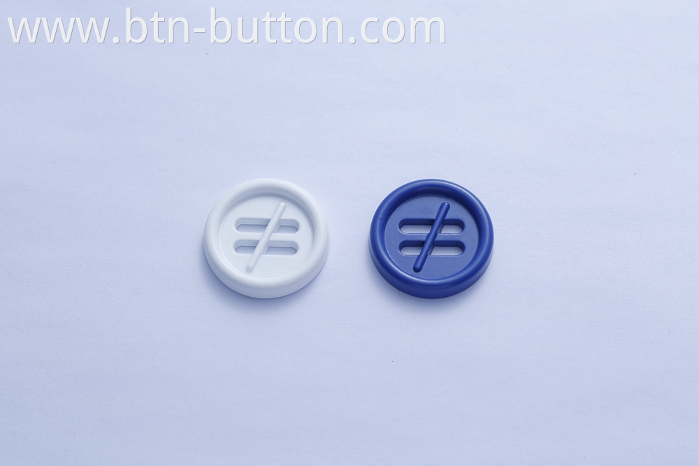 Four hole metal button for coat